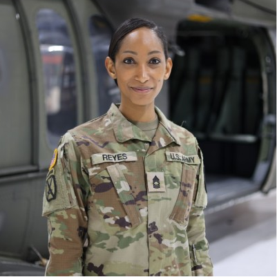 MASTER SERGEANT’S JOB EMPOWERS HER TO “TAKE CARE OF PEOPLE”